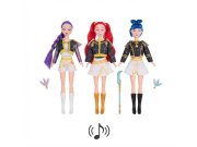 Hračky Figurky a postavičky - Sada zpívajících figurek Demon Hunters K-pop Melody 3ks 30 cm Sada zpívajících figurek Demon Hunters K-pop Melody 3ks 30 cm